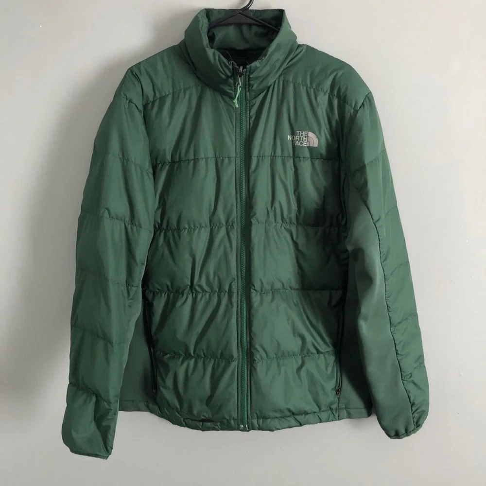 The North Face Black and Green Jacket